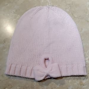 Kate Spade Pink Hats Off Knit Hat Beanie